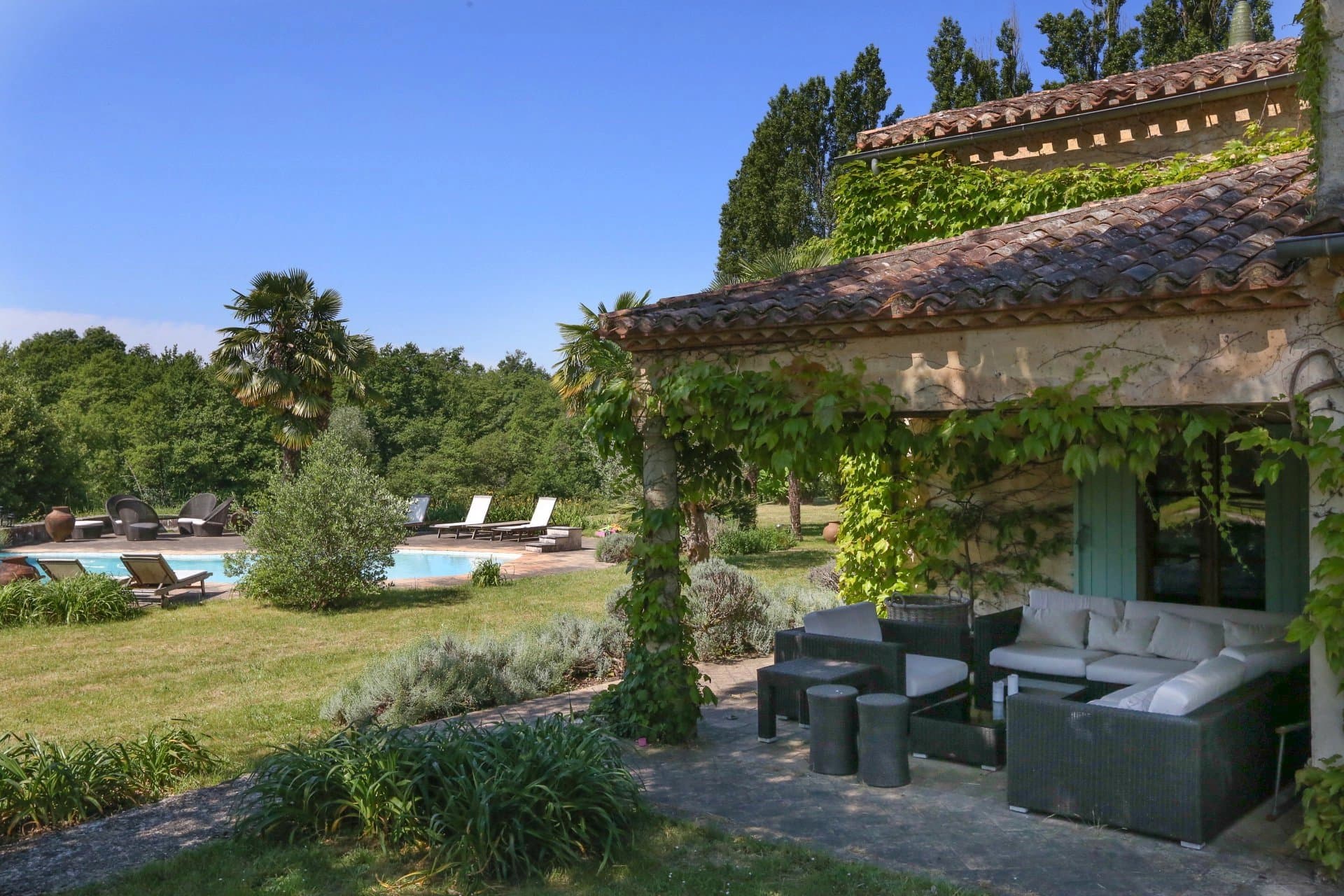 Grande maison de campagne proche de Libourne
