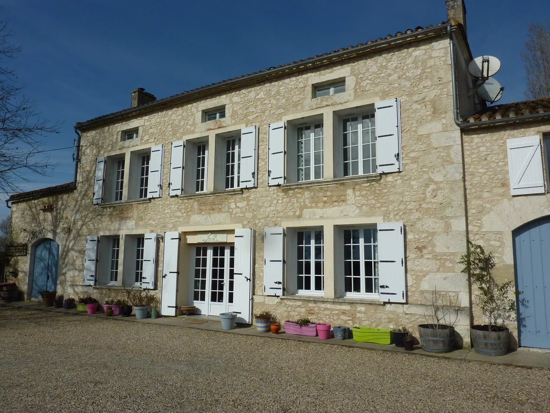 Duras - Manoir avec vue sur la campagne