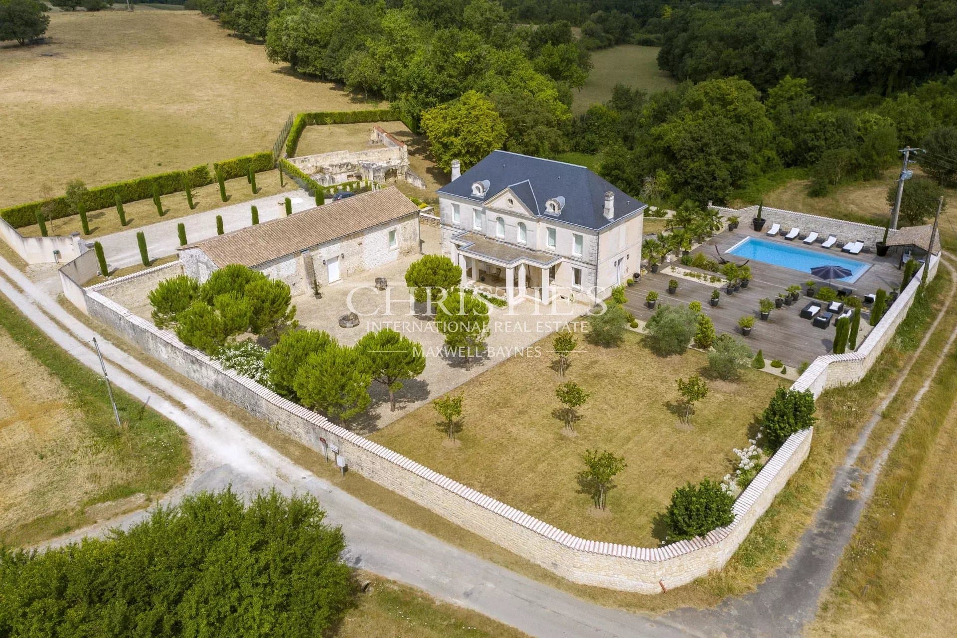 Rêve blanc en Charente - très belle propriété du 19ème
