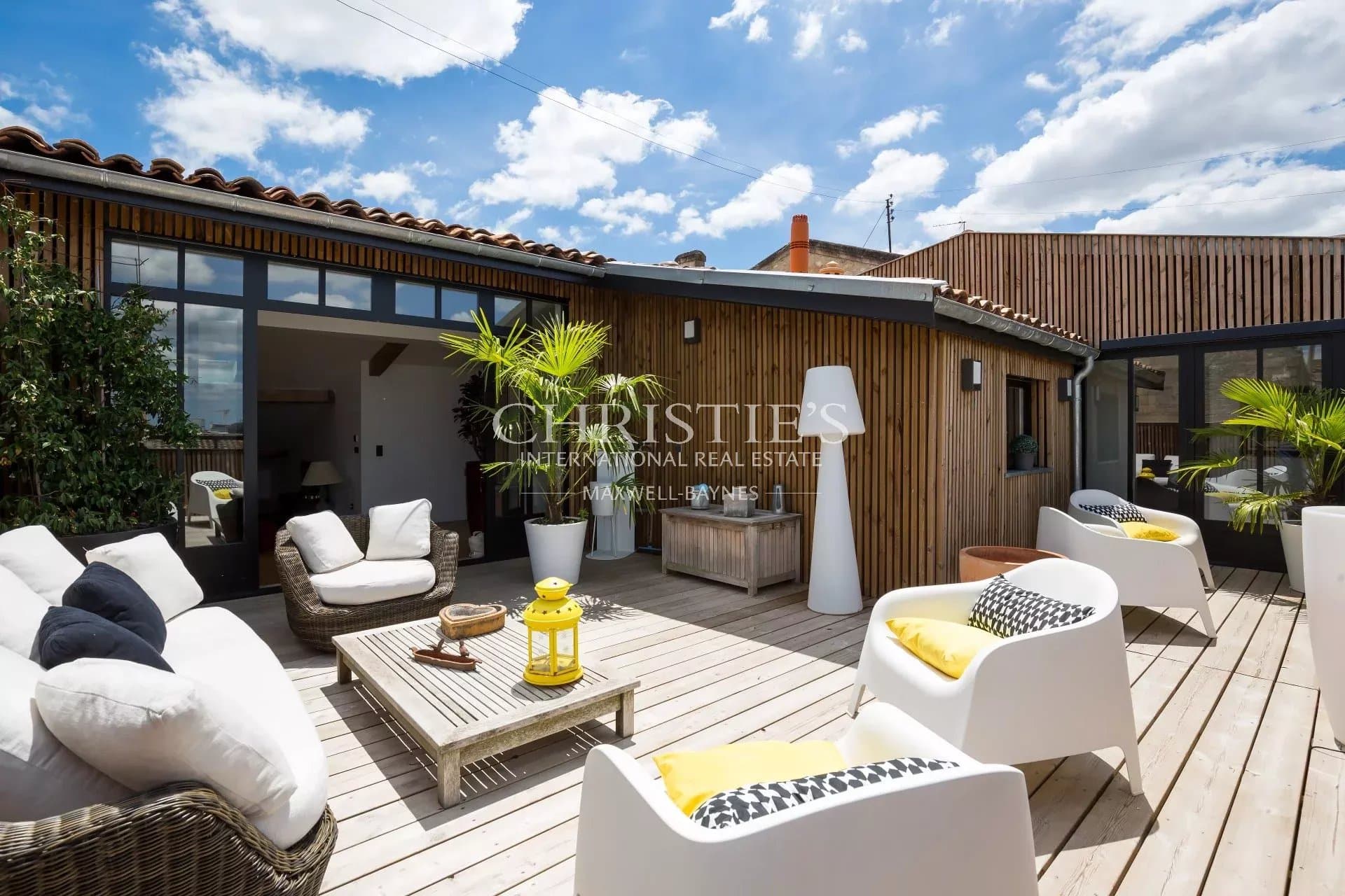 Bordeaux - vue Garonne appartement avec terrasse et parking