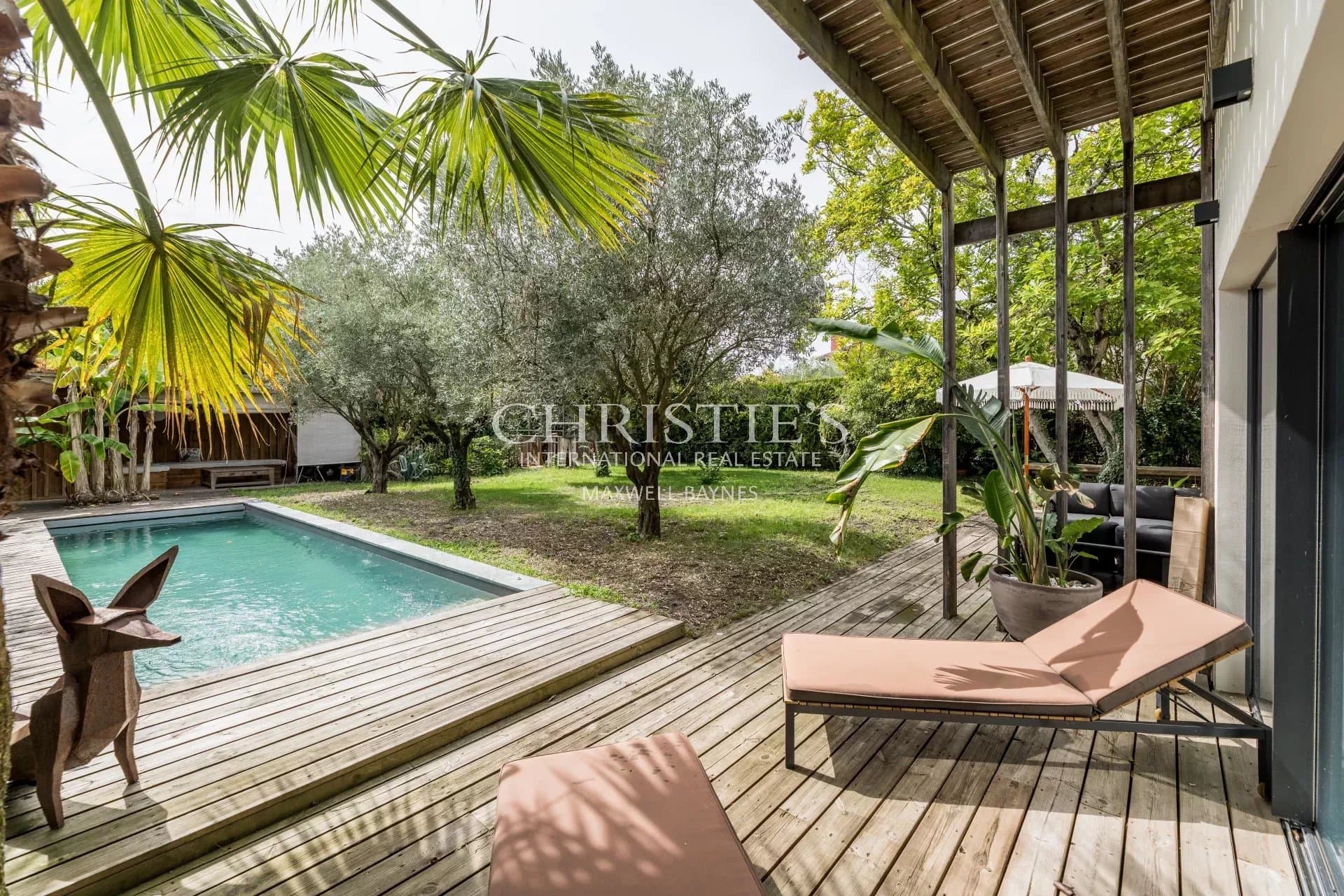 Villa contemporaine Bouscat- 5 chambres- 1 bureau