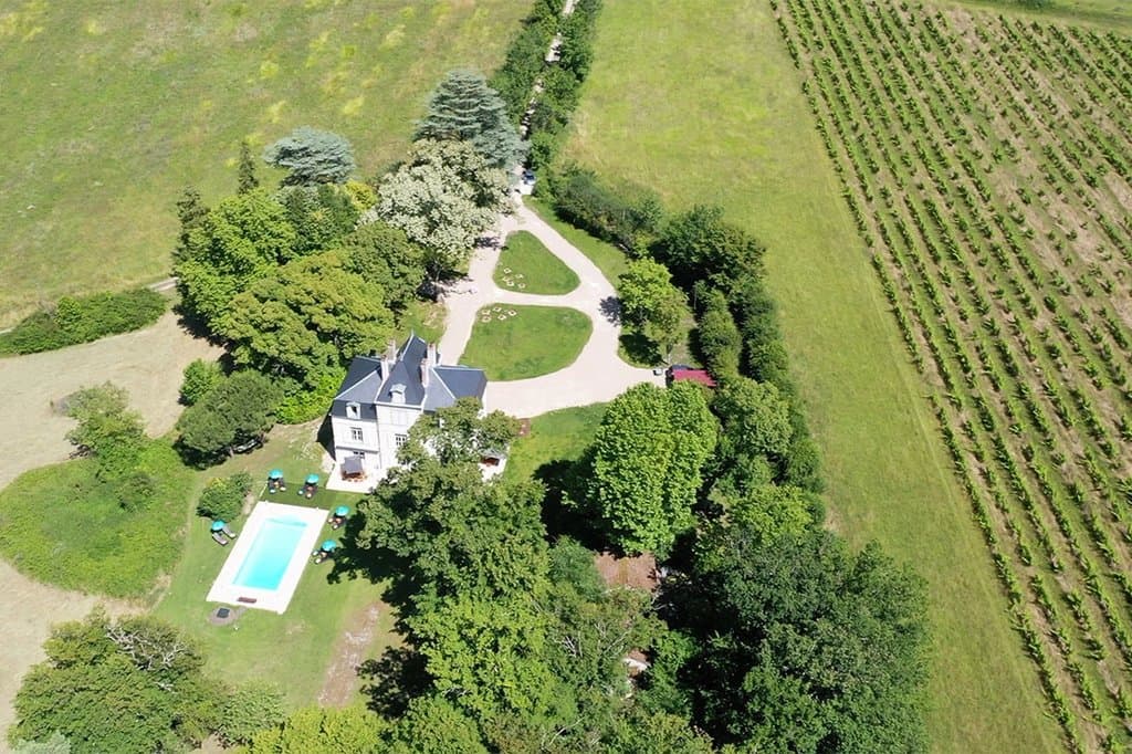 Charmant Château situé au milieu des vignes près de Bergerac