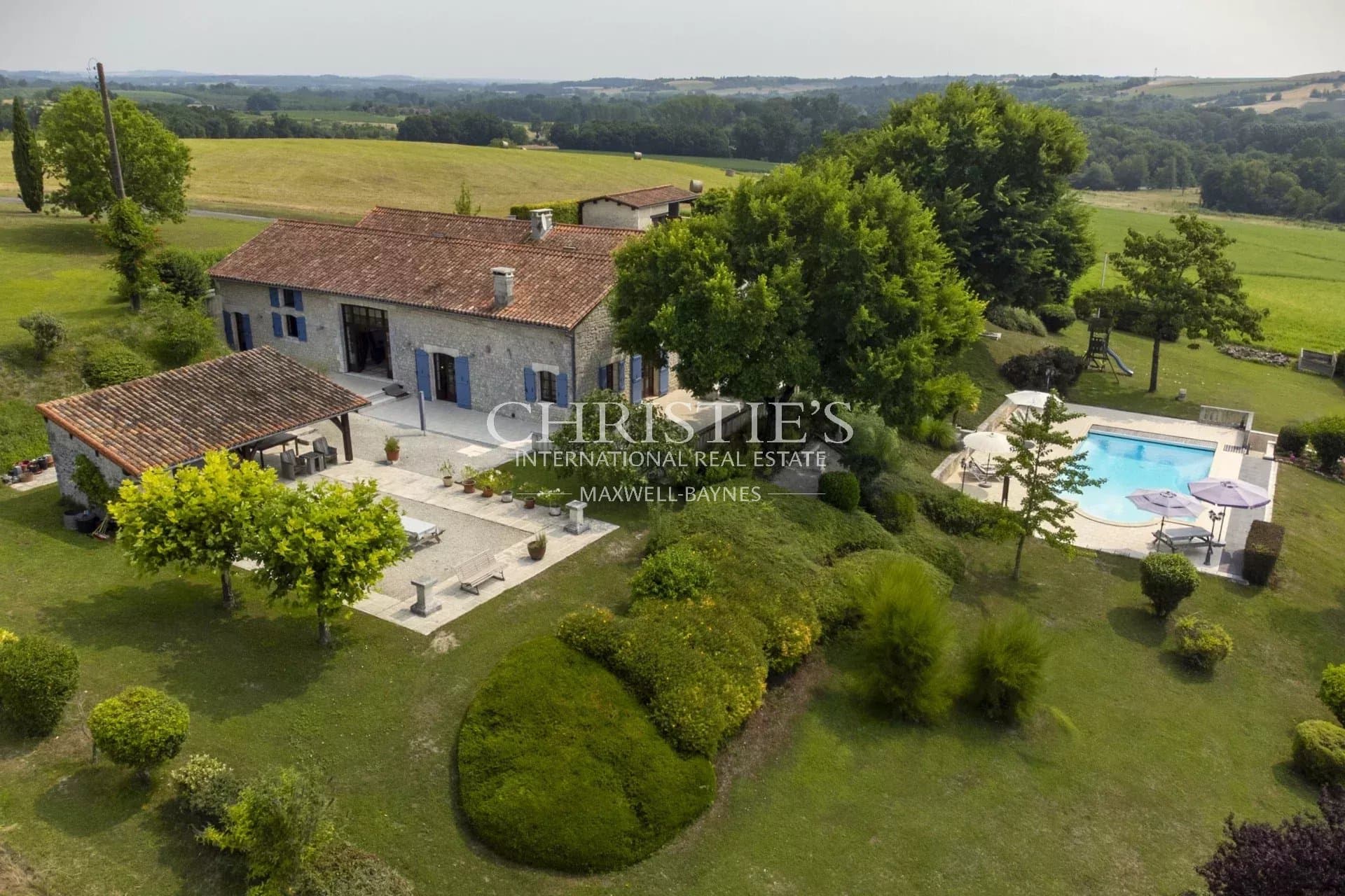 For Sale Restored Character Property located south of Angoulême