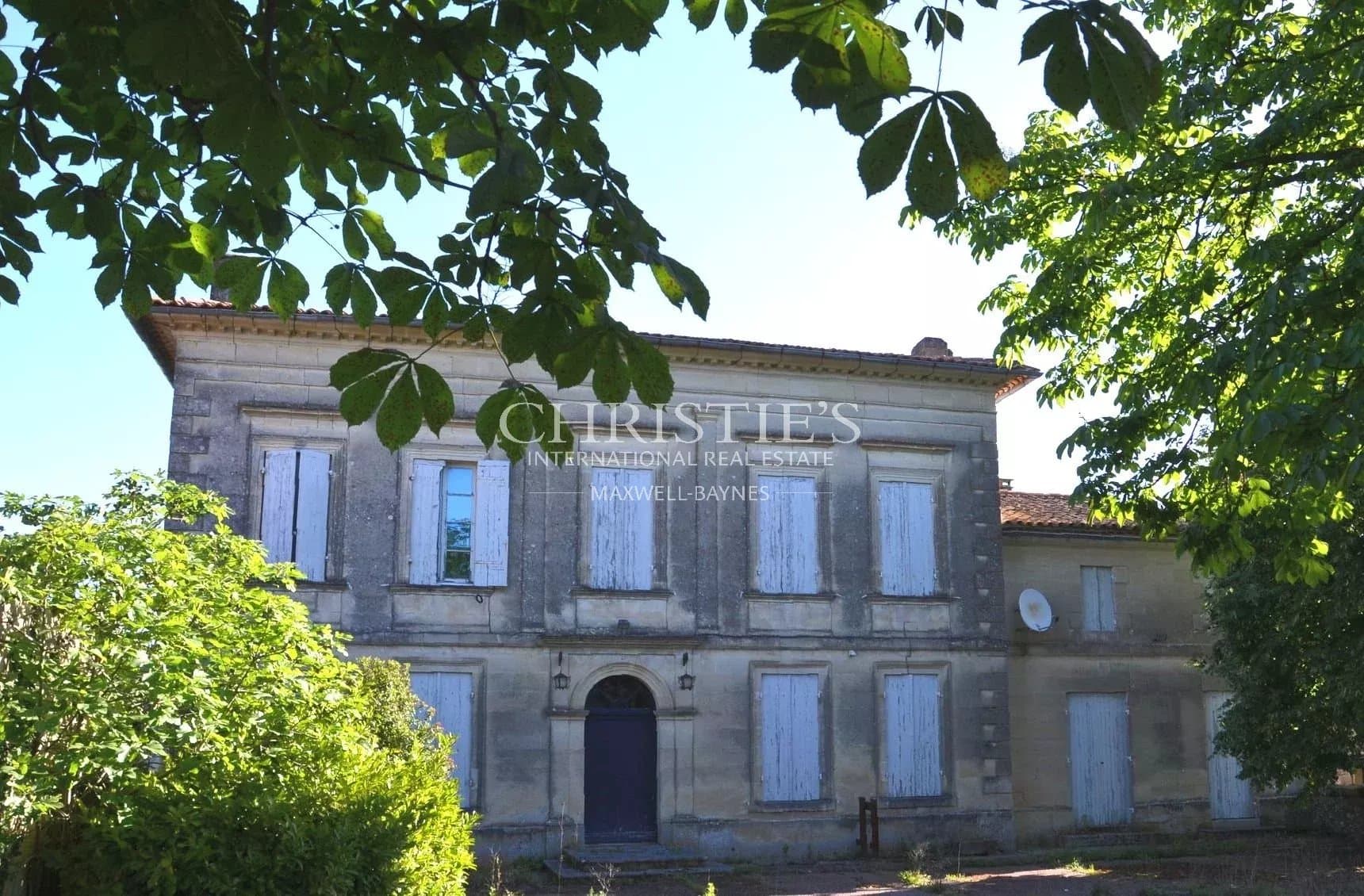 Belle demeure au coeur du Saint-Emilionnais