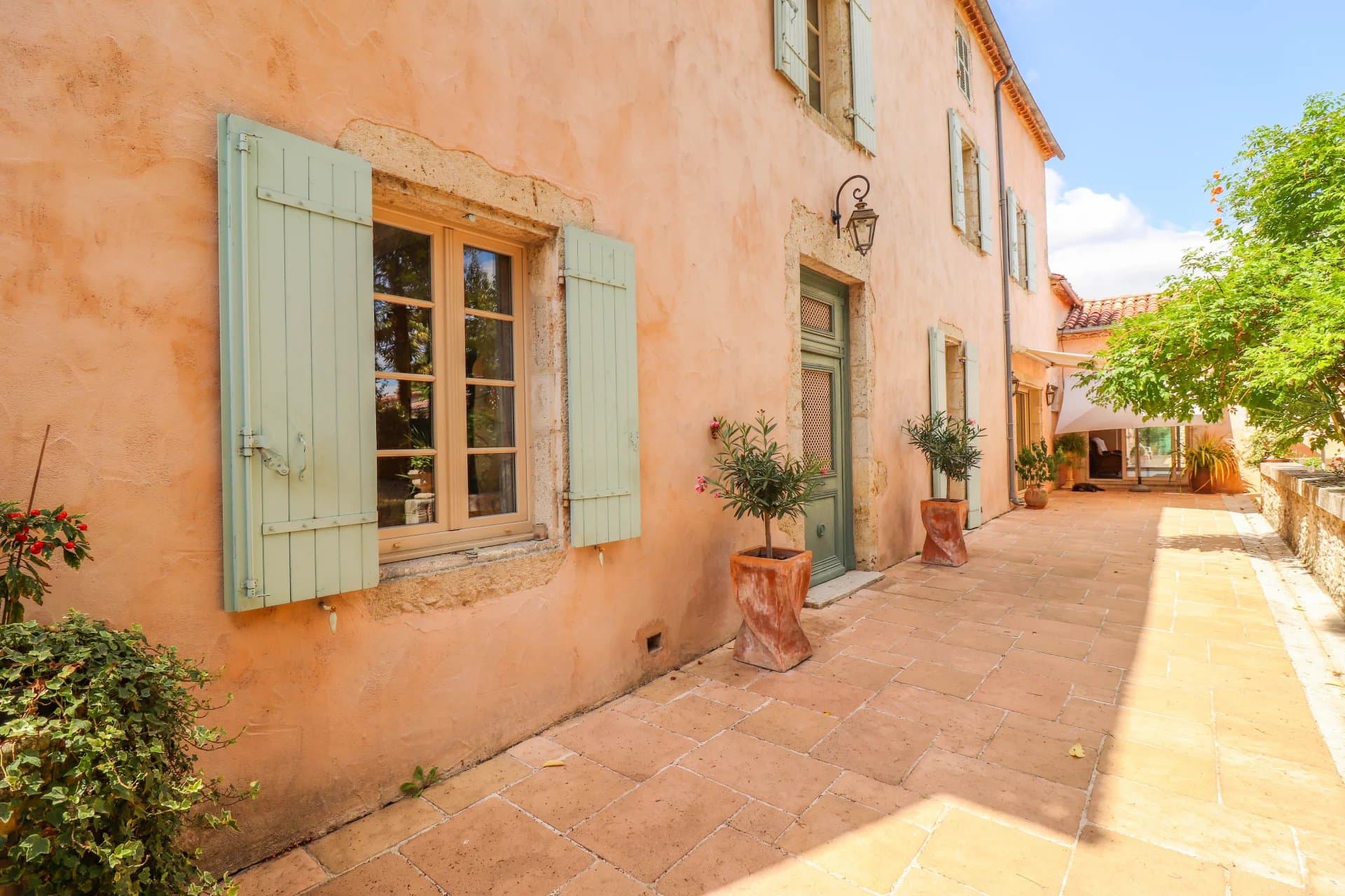 Maison de village dans un village bastide fortifié, entre Nerac et Agen