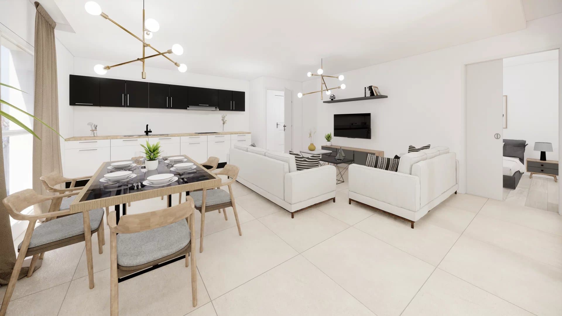 New build 3 Bedrooms Apartment in La Rochelle Centre