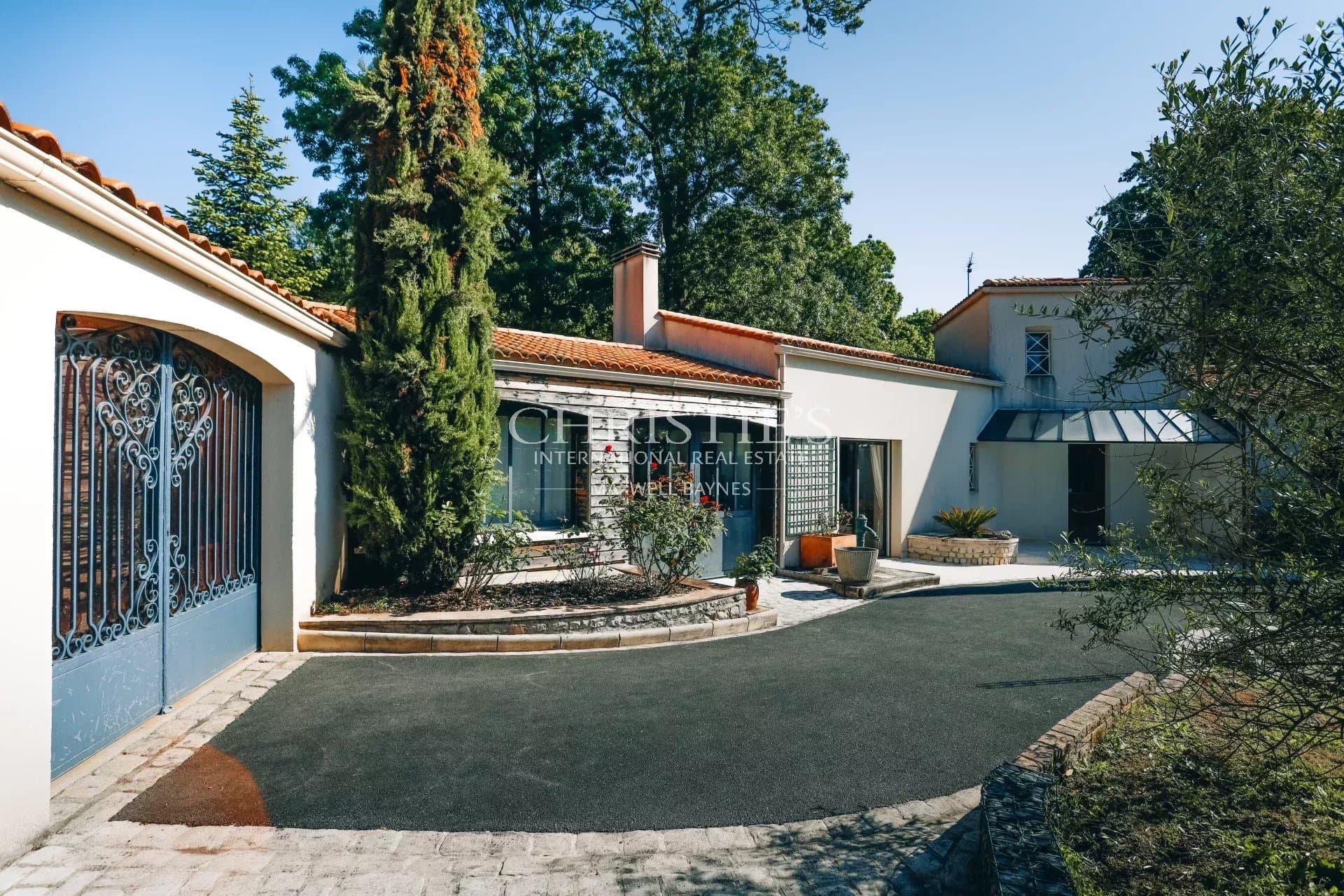 Architect House with large garden