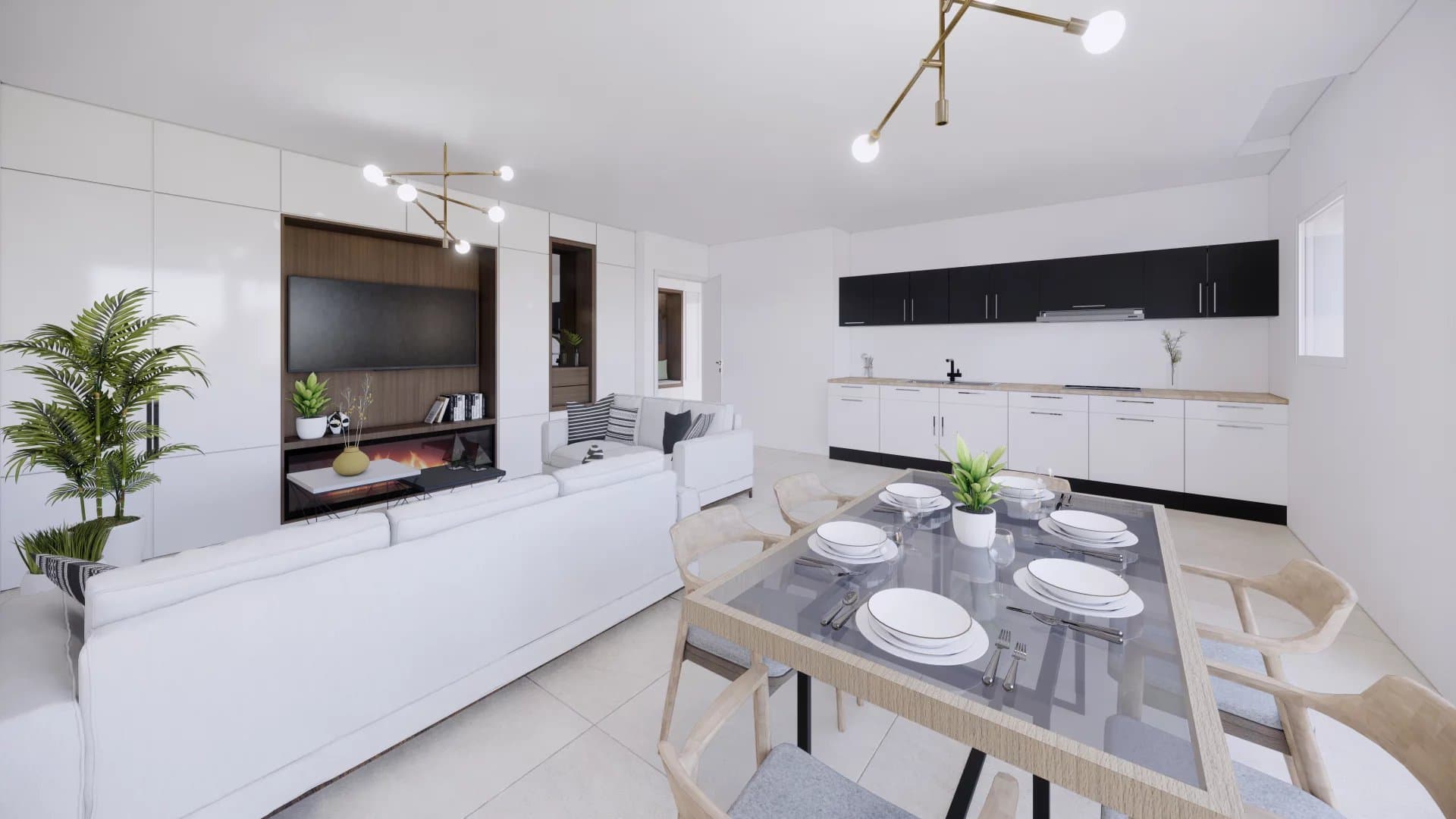 New build two bedrom luxury apartment in La Rochelle