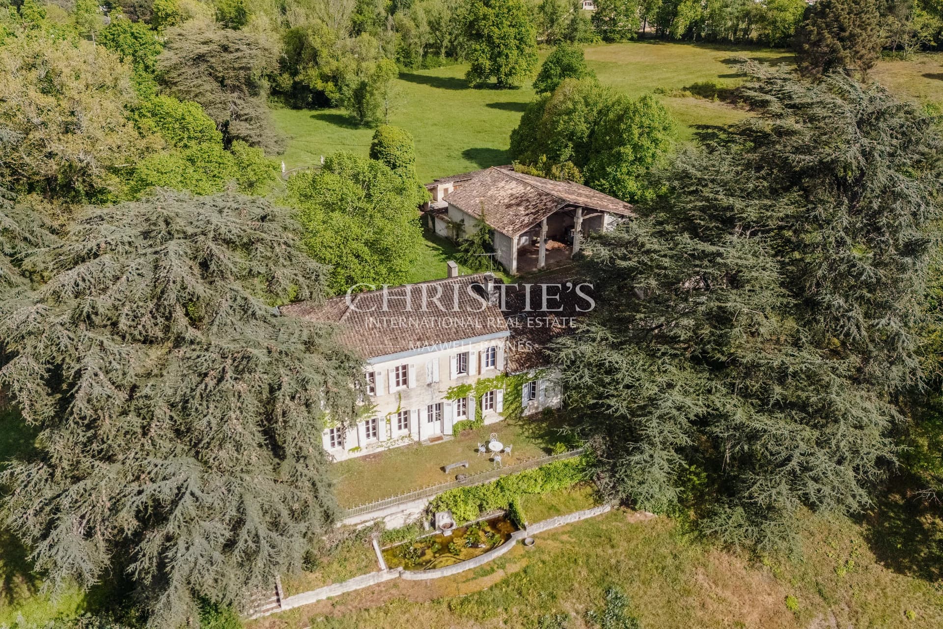 Propriété avec vue au coeur de la campagne girondine
