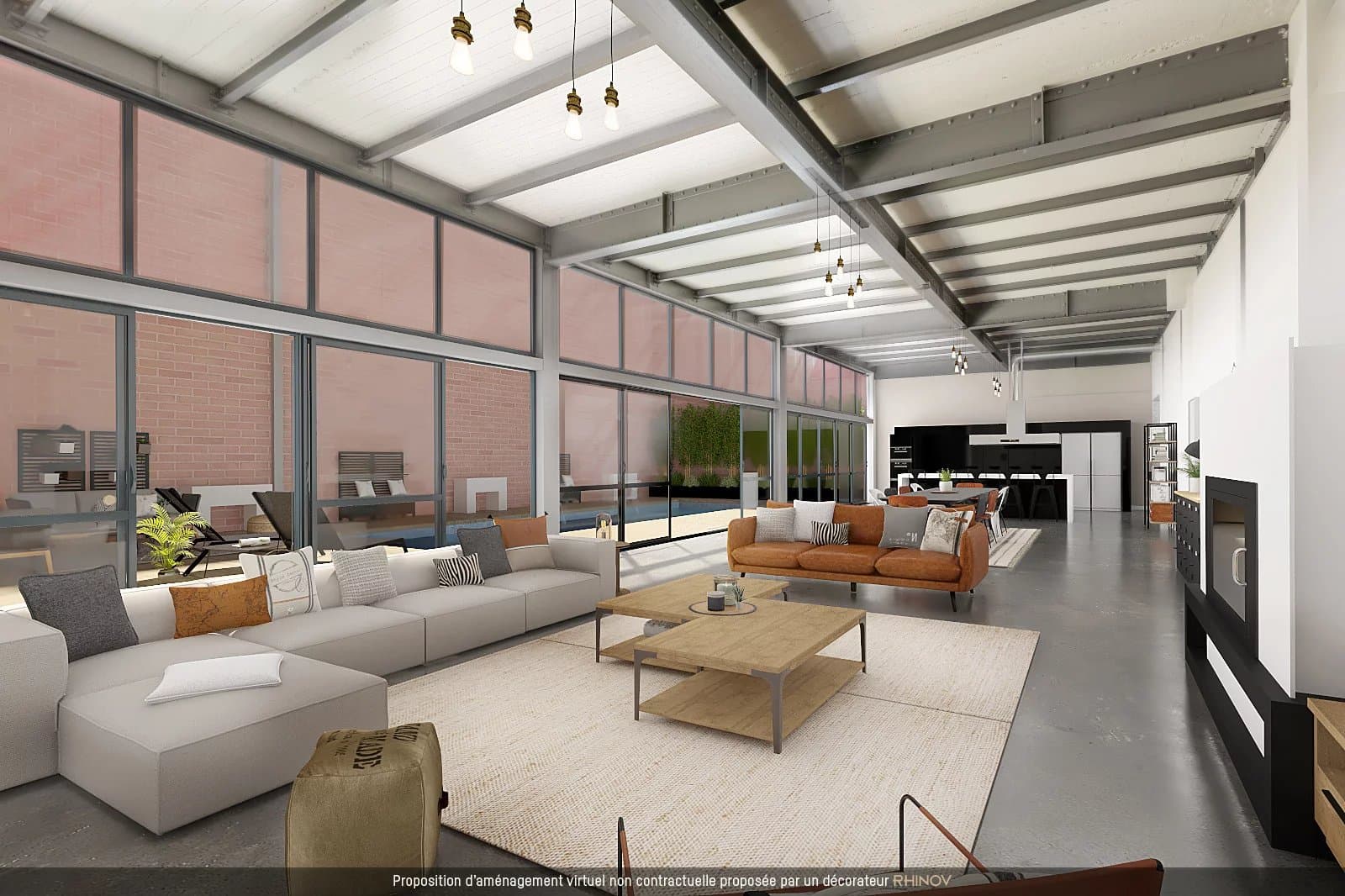 Bordeaux proche Stalingrad - Loft avec piscine