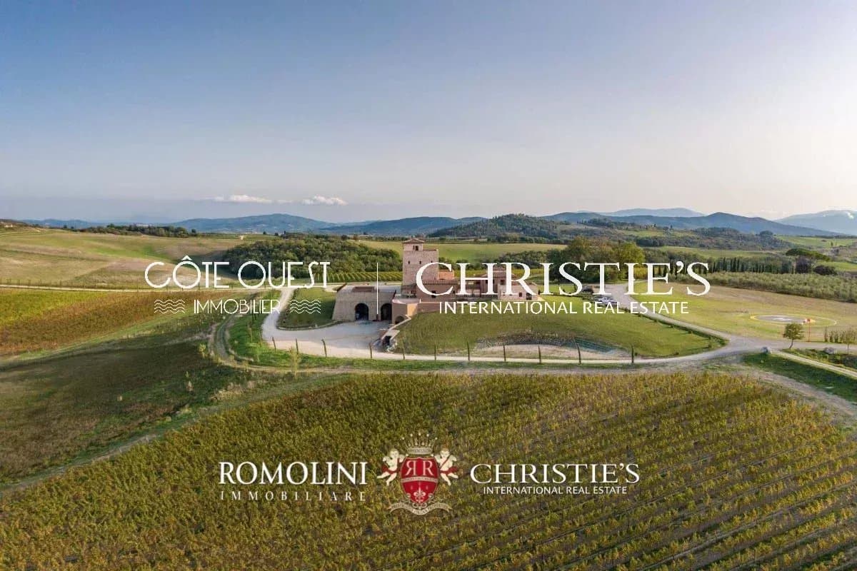 Tuscany - STATE-OF-THE-ART 125-HA ORGANIC WINERY FOR SALE IN VOLTERRA