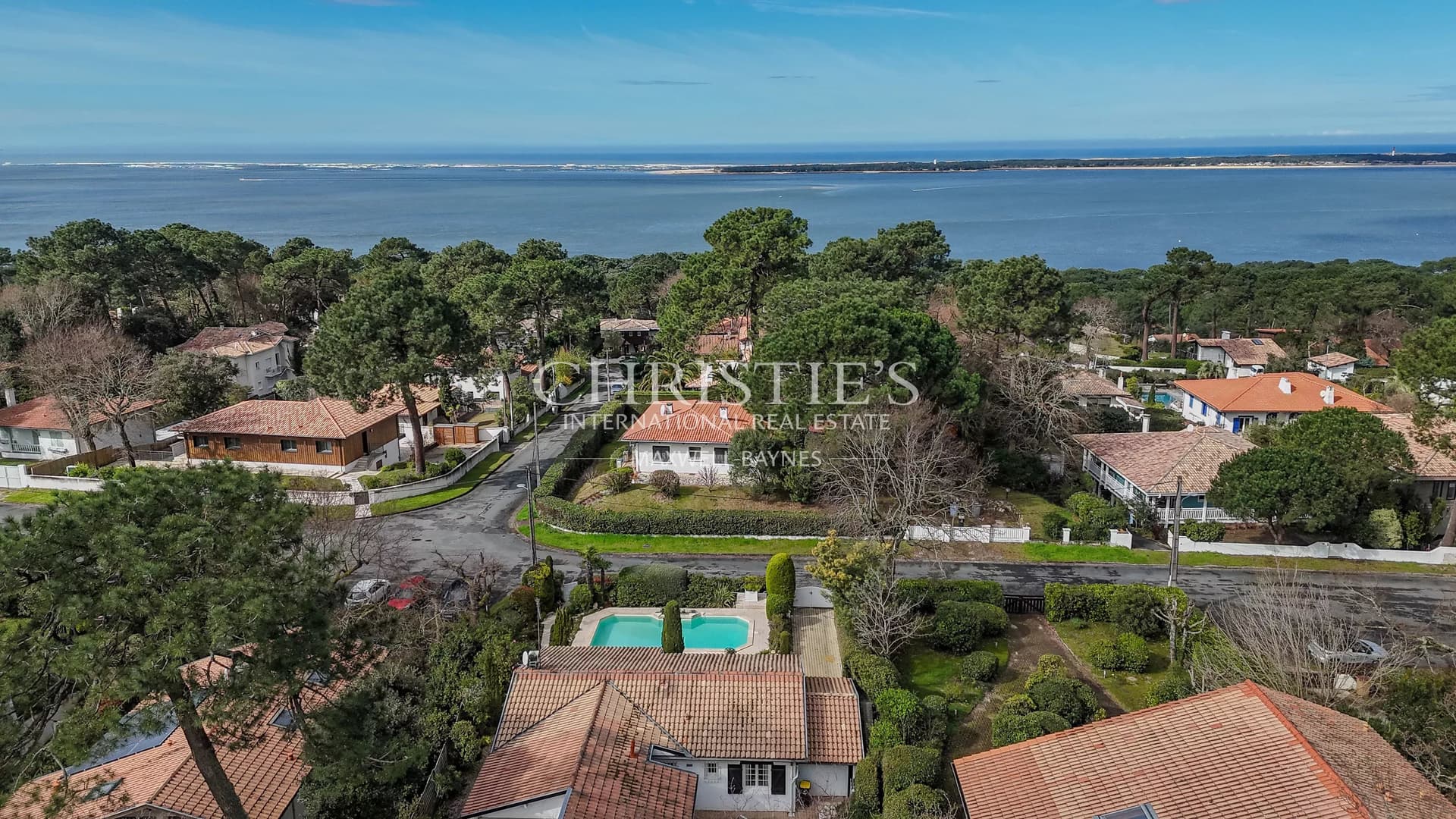Pyla-sur-Mer - Maison de plein pied avec piscine et vue