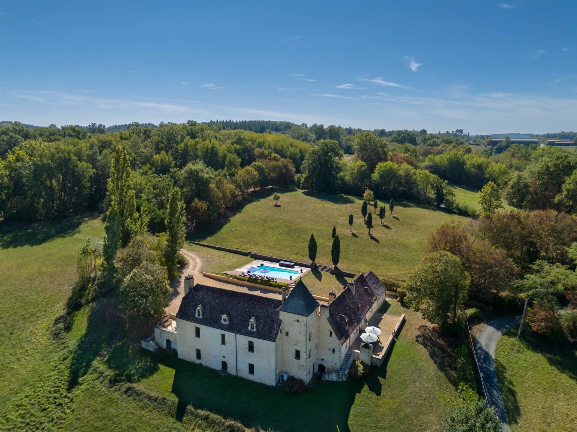 Belle maison en pierre avec piscine, Sarlat, Dordogne