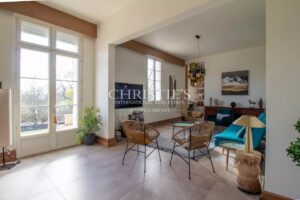 Exquisite "Folie" featuring a Heated Pool and Hobby Golf Course on the Banks of the River