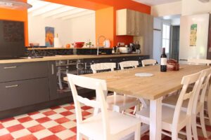 Charmante propriété près de Libourne : habitation girondine, dépendances, et vignes BIO