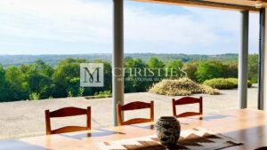 Beautiful architect's house with stunning views Dordogne