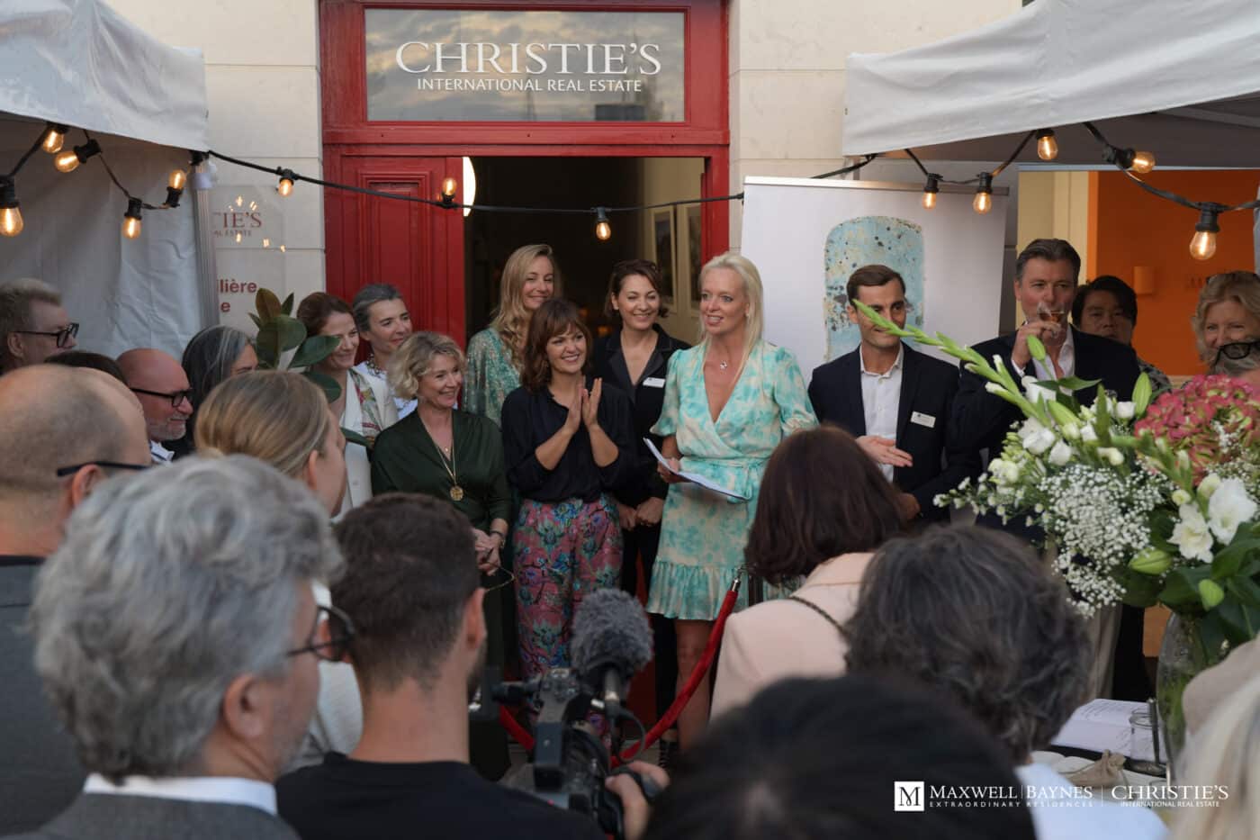 Thierry Ledé's Art Opening at our MaxwellBaynes La Rochelle Agency