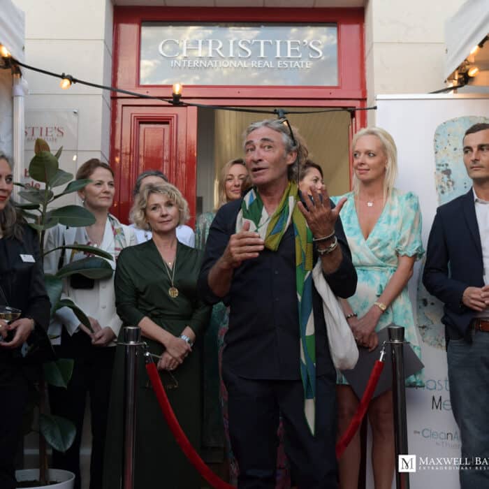 Thierry Ledé’s Art Opening at our Maxwell-Baynes La Rochelle Agency