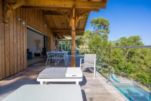 Pyla Moulleau - Villa vue forêt piscine - Villa Canopée