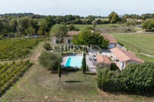Attractive 3.21 ha vineyard near Bordeaux - Turnkey!