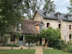 Charming mill house with guesthouse and gardens set in 4.25 hectares between Saumur and Angers