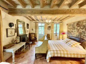 Charming mill house with guesthouse and gardens set in 4.25 hectares between Saumur and Angers