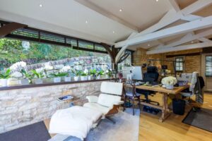 Beautiful riverside mill and contemporary house Dordogne