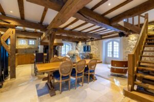 Beautiful riverside mill and contemporary house Dordogne