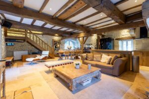 Beautiful riverside mill and contemporary house Dordogne