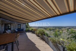 The Mill House, perched atop a hill, offers stunning and panoramic views