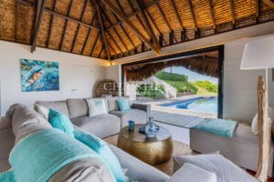 Villa d'exception, vue panoramique sur le lagon et Moorea