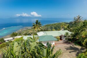Villa d'exception, vue panoramique sur le lagon et Moorea