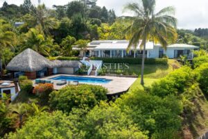 Villa d'exception, vue panoramique sur le lagon et Moorea
