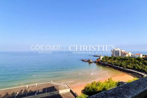 À vendre Biarritz Côte des Basques - Appartement luxe vue panoramique océan