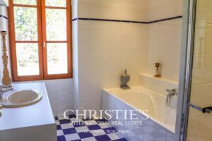 Petit château à tourelles avec plus de 2 hectares de terrain et piscine chauffée