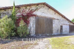 Petit château à tourelles avec plus de 2 hectares de terrain et piscine chauffée