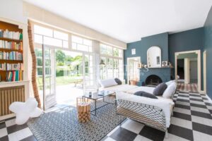 Taussat - Villa néo-basque seconde ligne de la plage