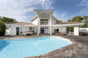 Biscarrosse proche plage - 6 chambres - Piscine -