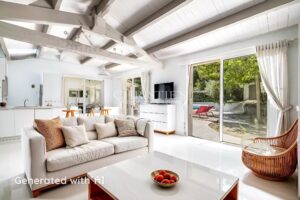 Villa avec piscine, plage à pieds - La Couarde sur Mer