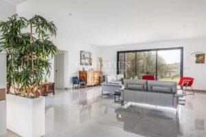 A contemporary retreat with a breathtaking view