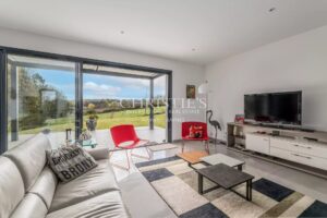 A contemporary retreat with a breathtaking view