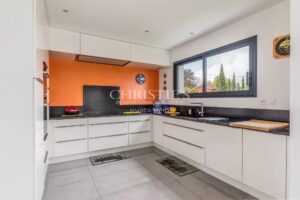 A contemporary retreat with a breathtaking view