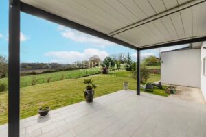 A contemporary retreat with a breathtaking view