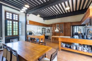 Château historique avec chapelle romane, dépendances et 56 hectares de terres