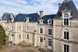 Imposant Château du XIXe Siècle avec Maison de Gardien, à Seulement 20 Minutes de Poitiers
