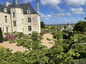 Manoir exceptionnel du XV et XVIeme avec jardins à la Française et vignoble Saumur AOC