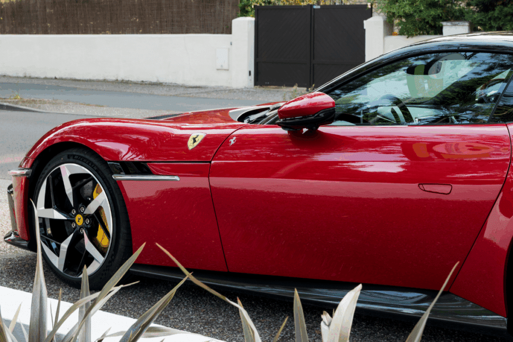 12Cilindri Ferrari close shot