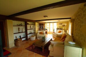 BORDEAUX 35MN - ENTRE-DEUX-MERS - SUPERBE DEMEURE EN PIERRE - 1,2 HECTARE - PISCINE