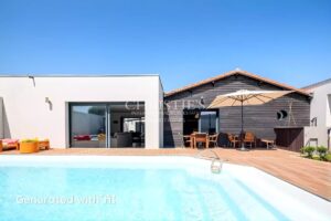 Lumineuse Maison et sa piscine à 10 min des plages de Châtelaillon