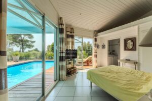 Pyla - Grande villa style Louisiane avec vue bassin